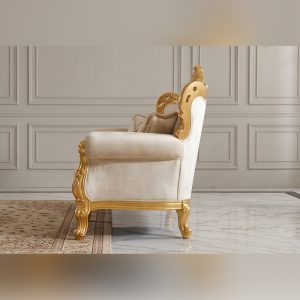 Sofa tân cổ điển mạ vàng
