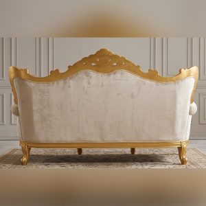 Sofa tân cổ điển mạ vàng