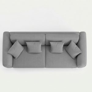 Sofa băng ba chỗ bọc vải nỉ